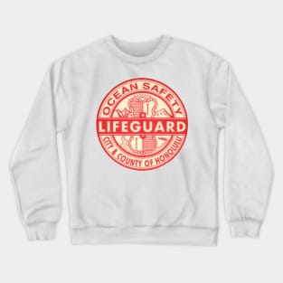 Hawaii Lifeguard Logo Crewneck Sweatshirt